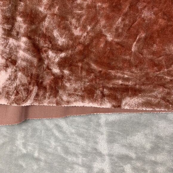 NWOT Freeway Crushed Velvet‎ Dress Women’s L Pink V neck Spaghetti Strap (0701) - Picture 6 of 15